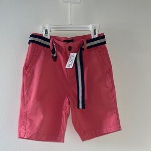 The Children’s Place peach shorts with belt (size: 5)